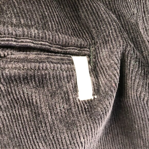 NWT Woolrich Womens Corduroy Pants Size 16 Black Straight Leg Classic Casual Y2k - Picture 16 of 16